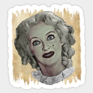 Baby Jane Hudson Sticker